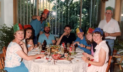 Christmas with the Drogemuller family, Pooraka, 1987